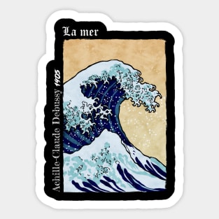 La Mer - Black Sticker